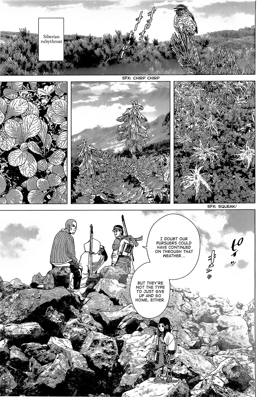 Golden Kamuy chapter 101.1, page 5