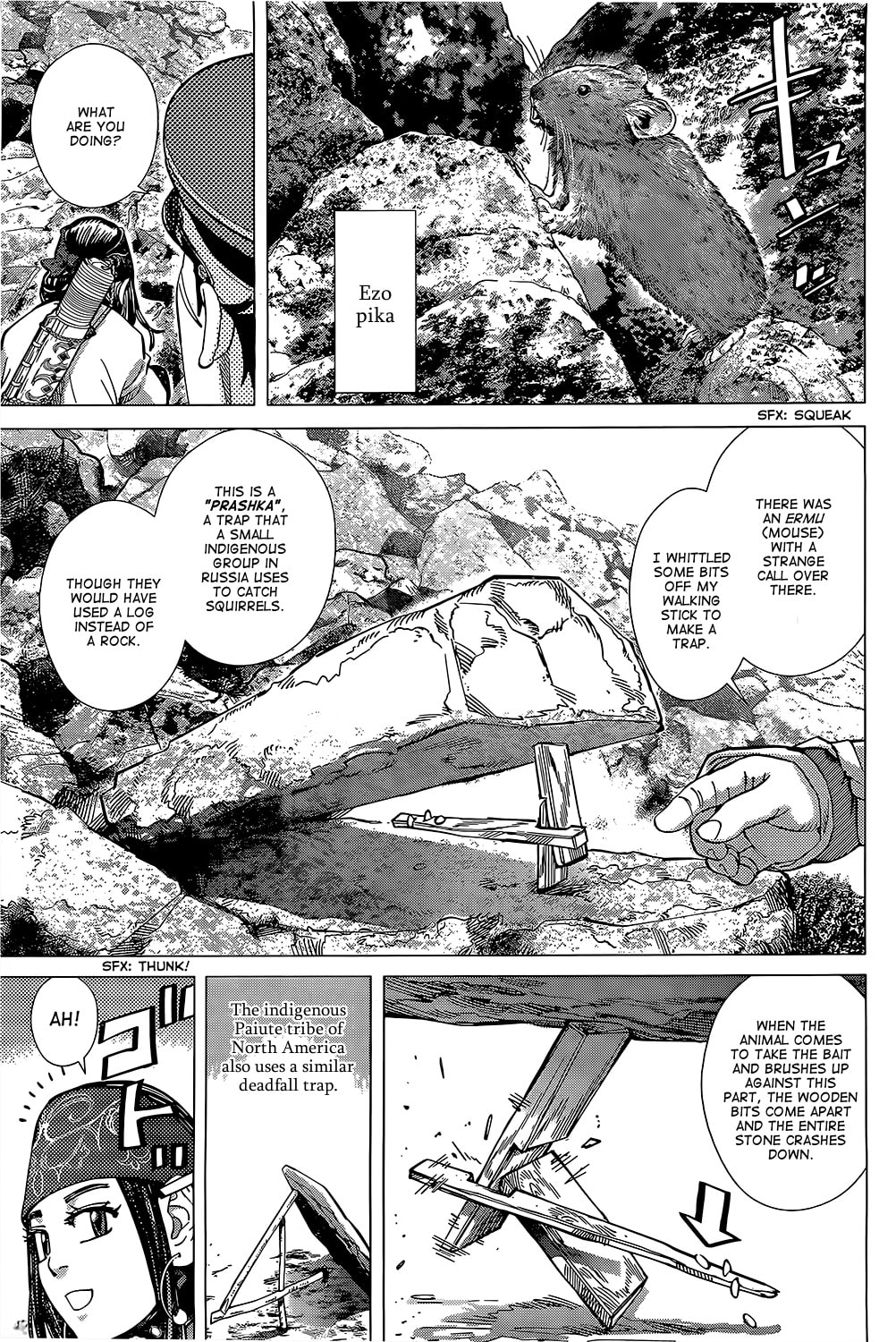 Golden Kamuy chapter 101.1, page 7