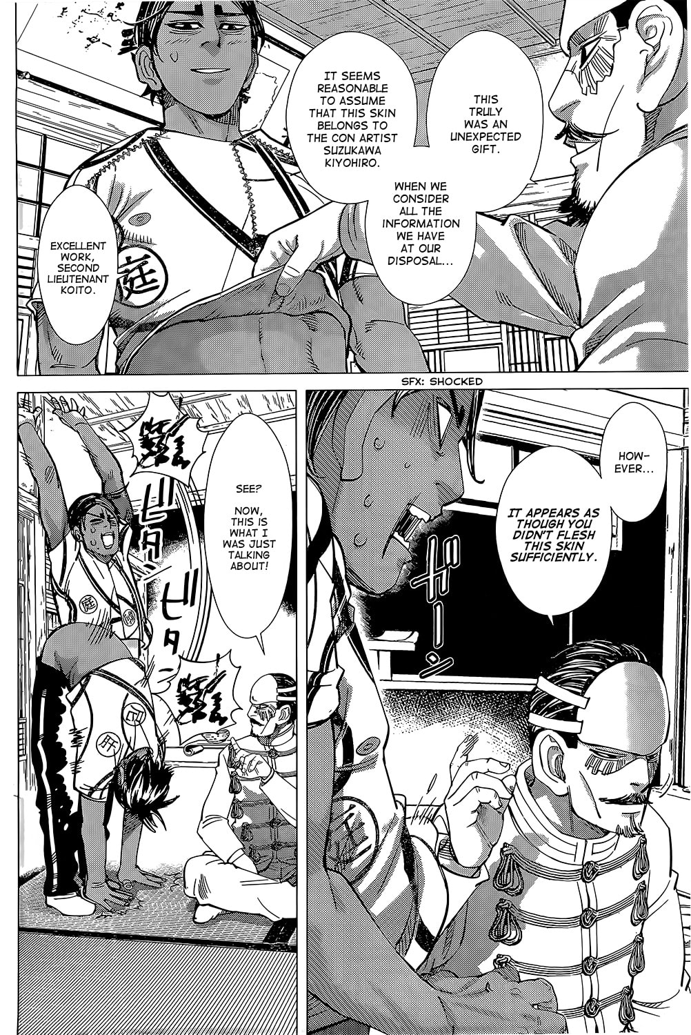 Golden Kamuy chapter 101.2, page 16