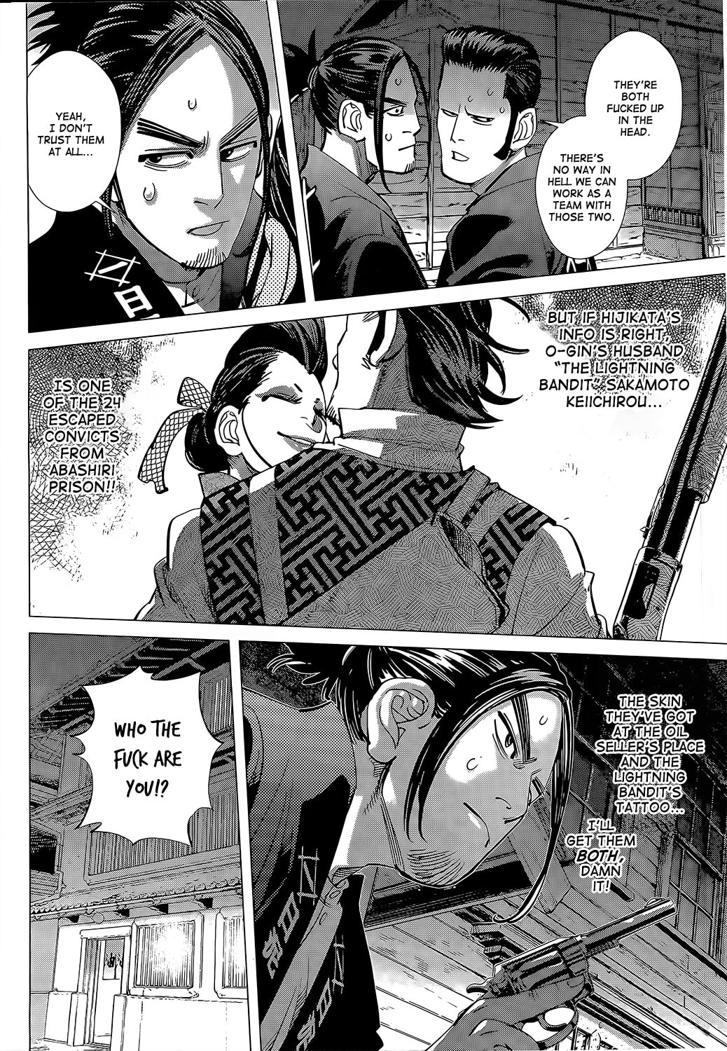 Golden Kamuy chapter 105.1, page 8