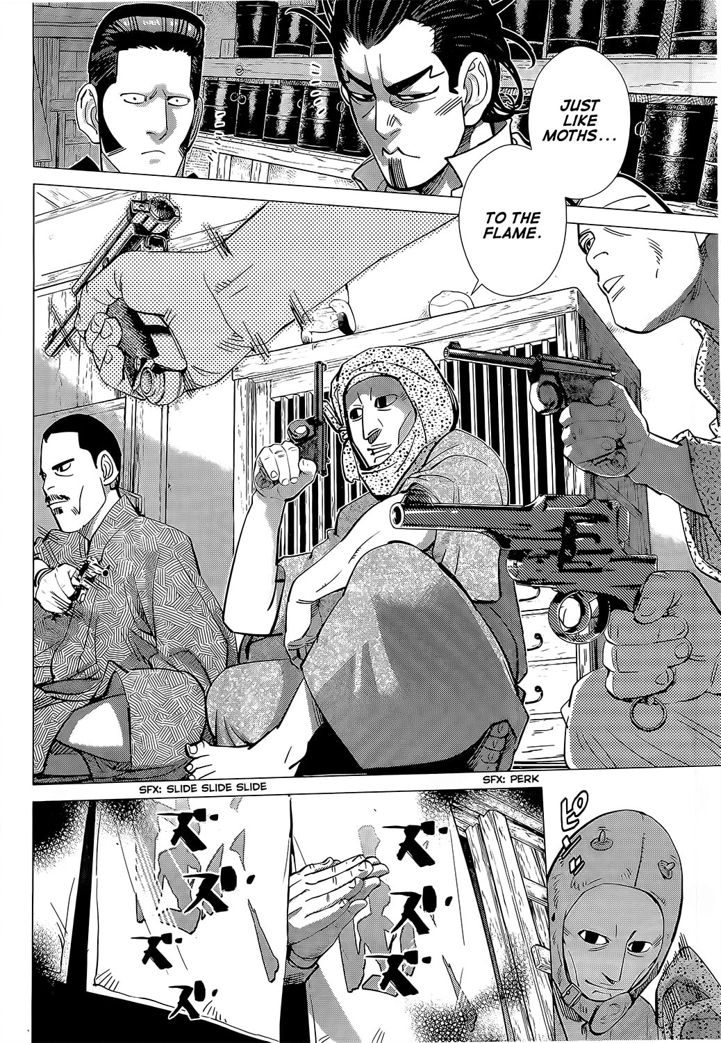 Golden Kamuy chapter 105.1, page 12