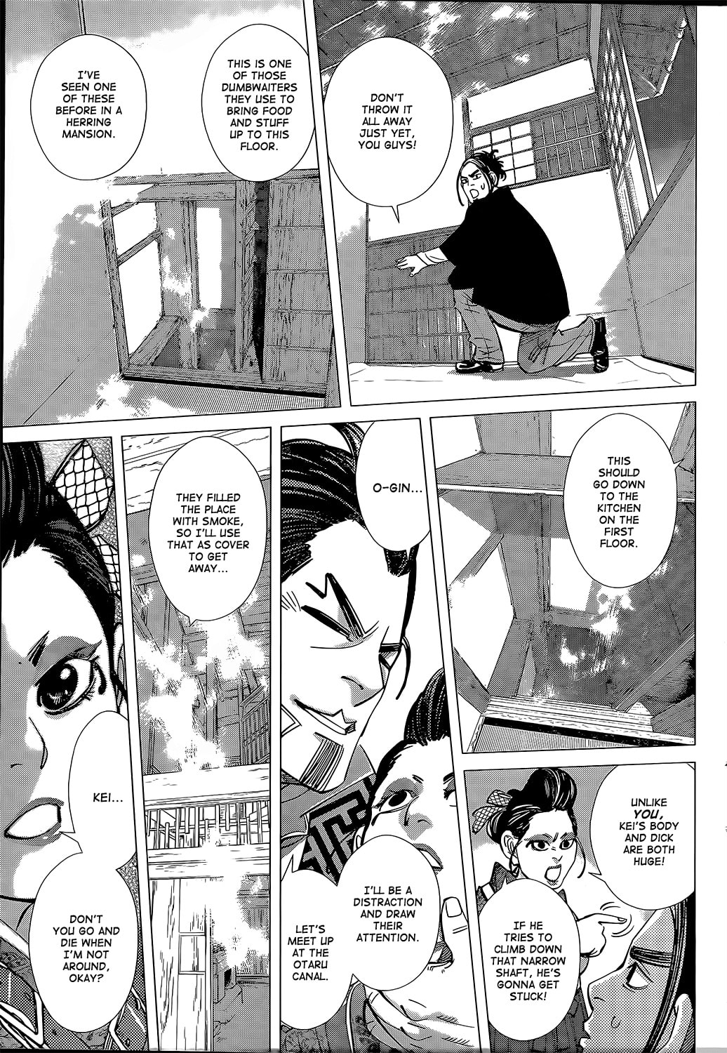 Golden Kamuy chapter 106.1, page 7