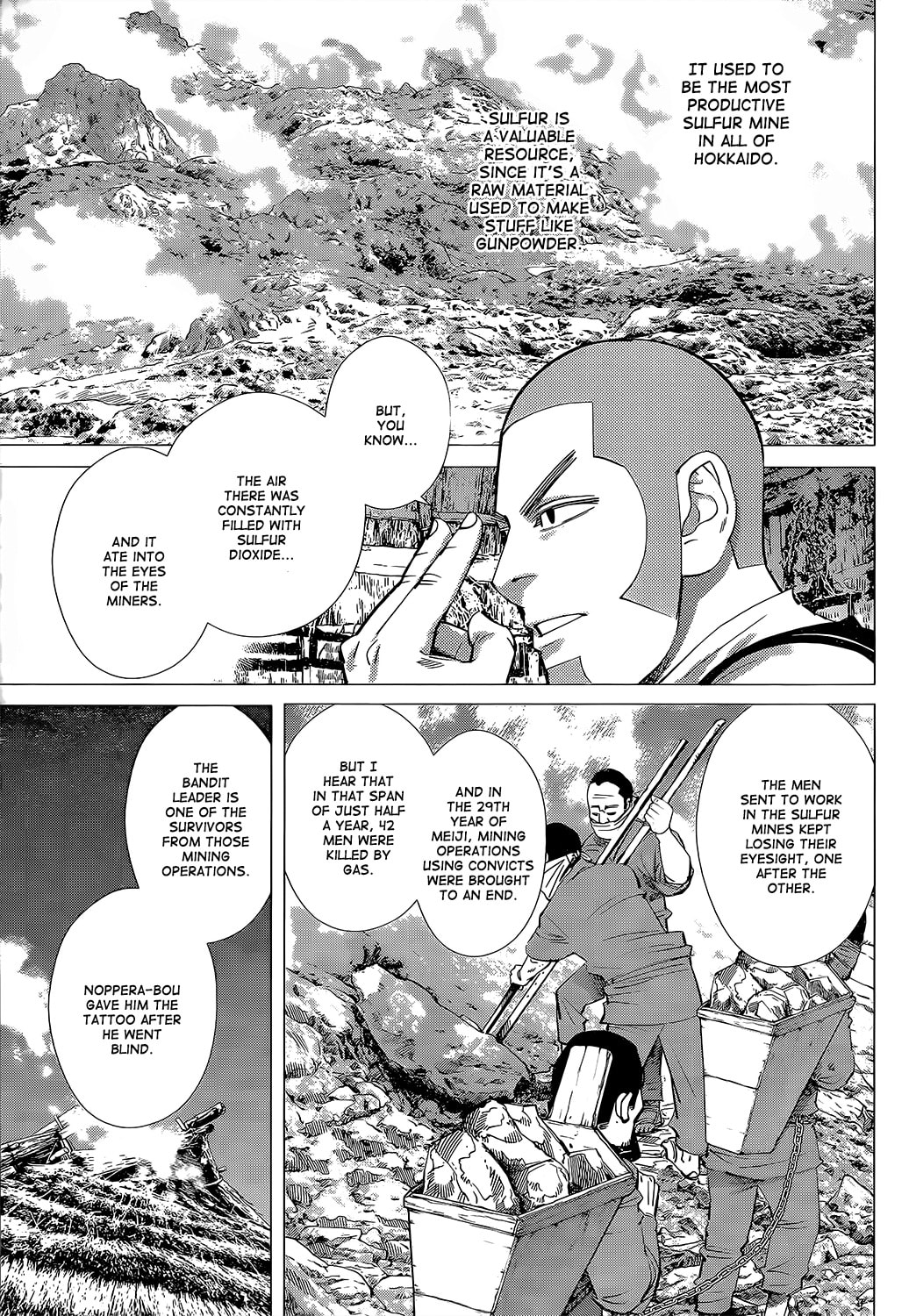 Golden Kamuy chapter 119.1, page 3
