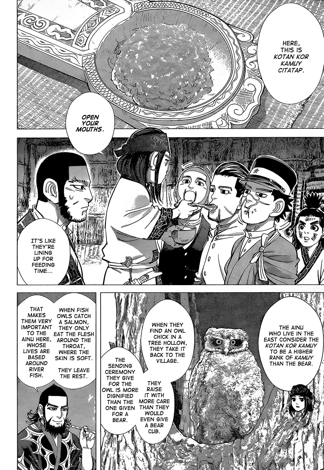 Golden Kamuy chapter 119.1, page 15