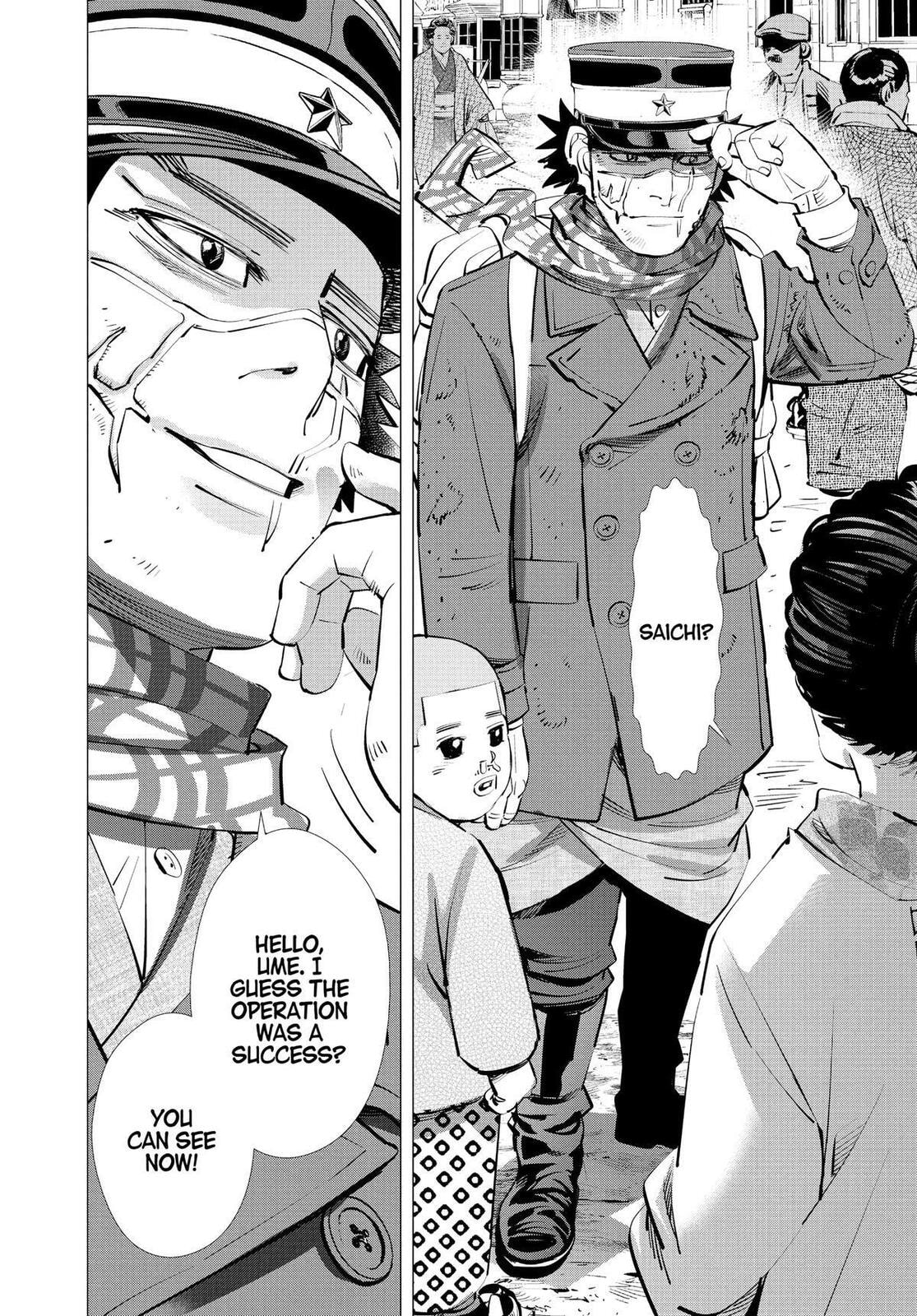 Golden Kamuy chapter 313.1, page 4