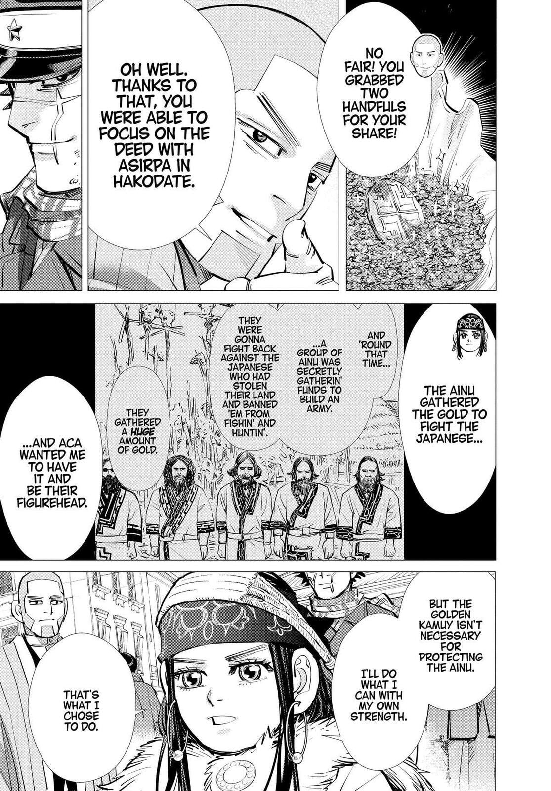 Golden Kamuy chapter 313.1, page 7