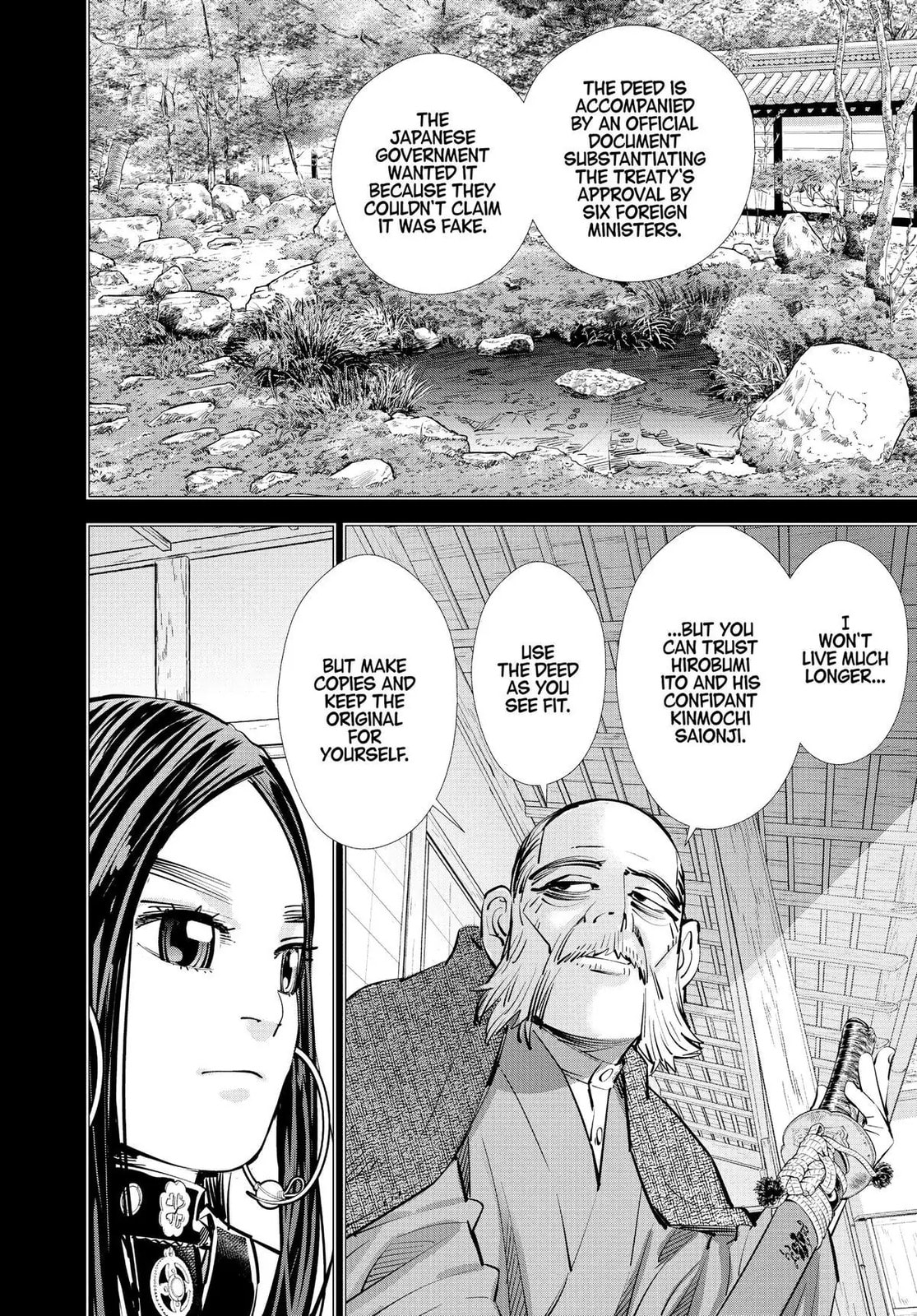 Golden Kamuy chapter 313.1, page 10