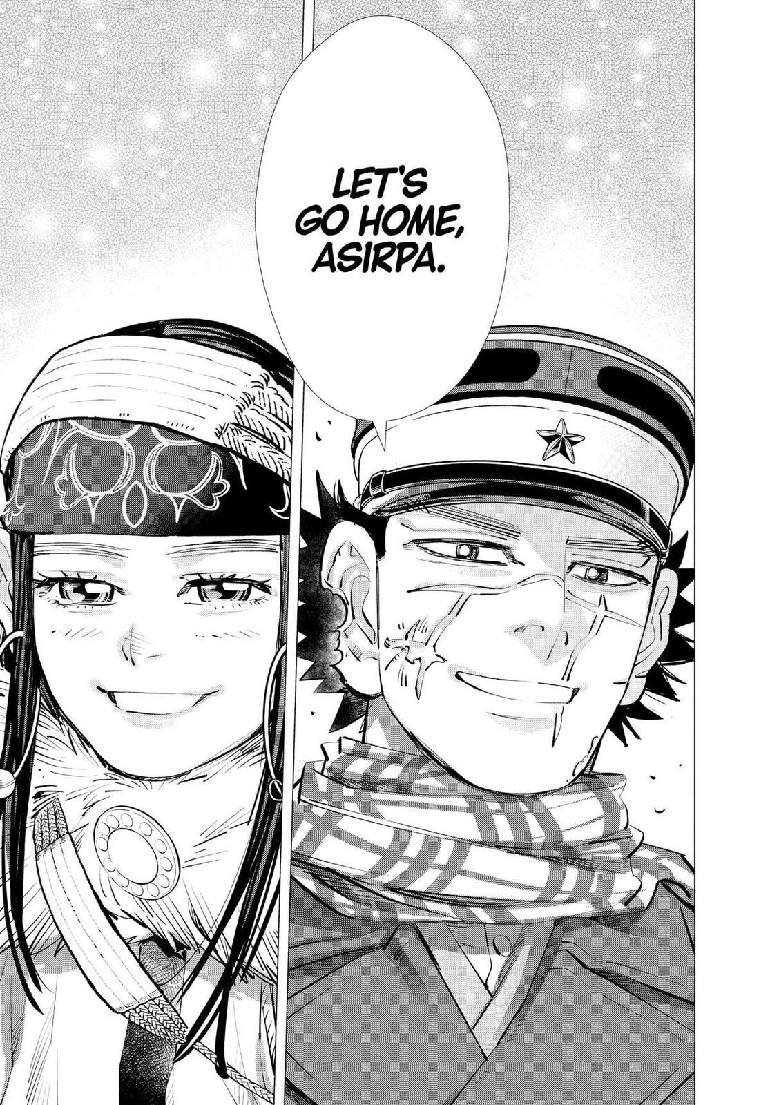 Golden Kamuy chapter 313.1, page 15