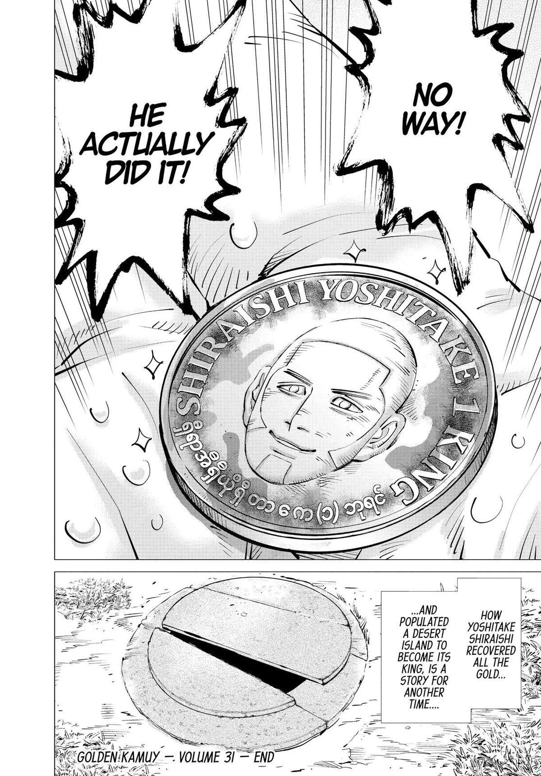 Golden Kamuy chapter 313.1, page 26