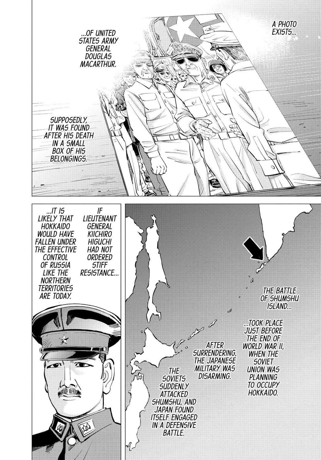 Golden Kamuy chapter 313.1, page 28