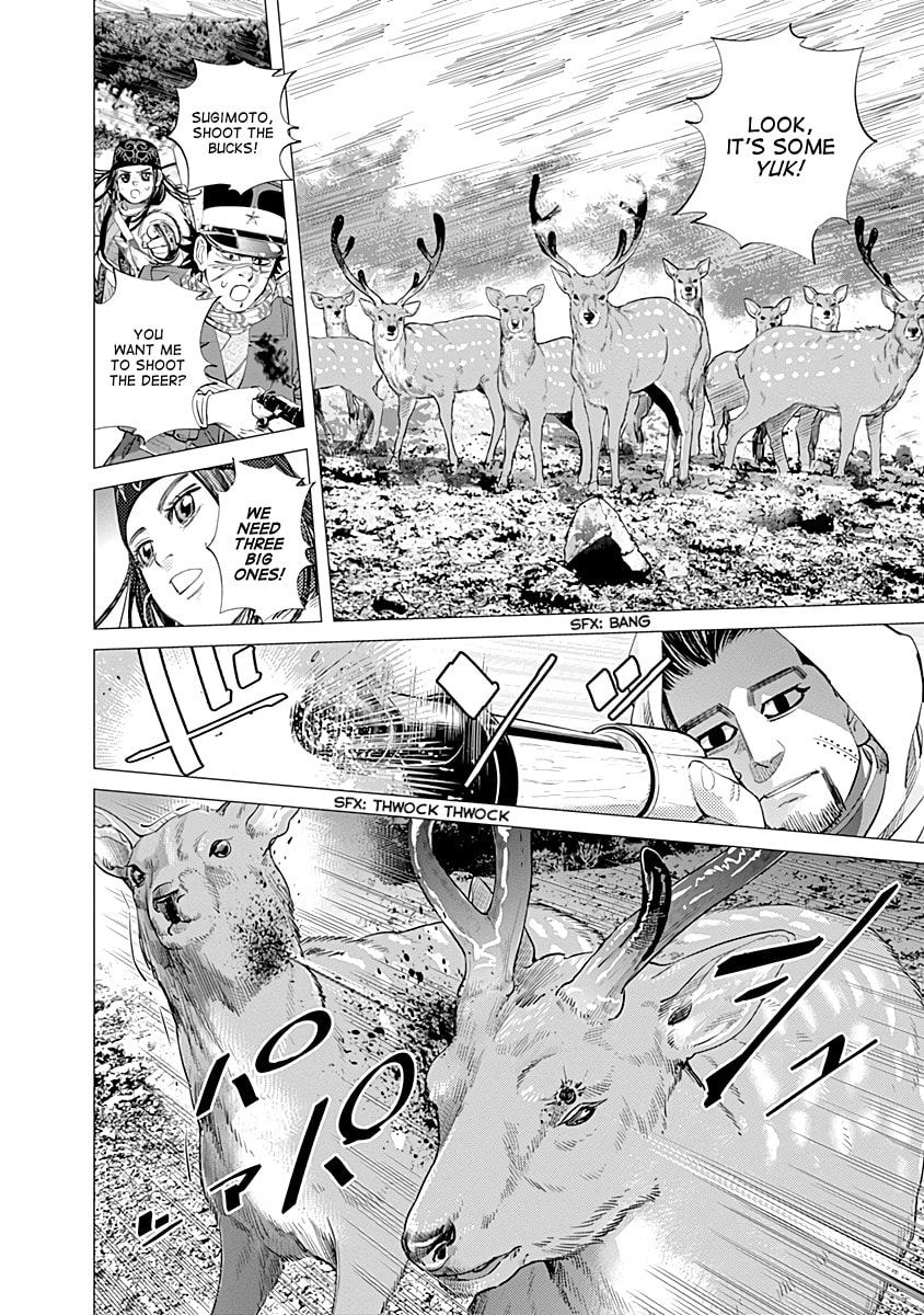Golden Kamuy chapter 100.1, page 10