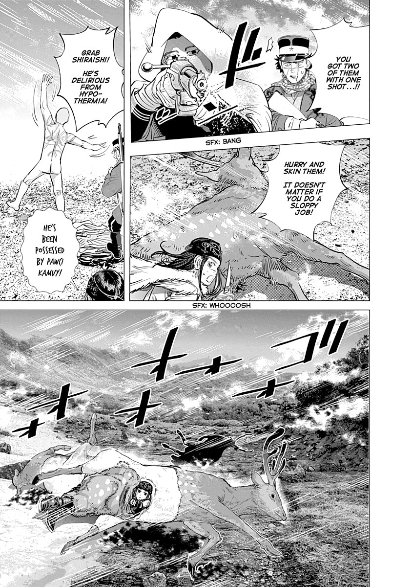 Golden Kamuy chapter 100.1, page 11