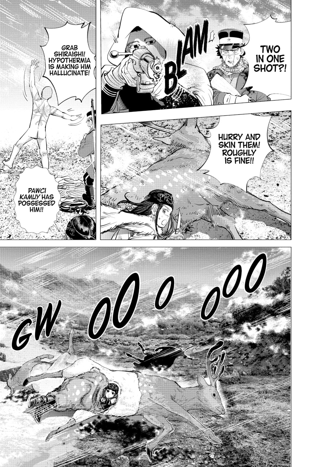Golden Kamuy chapter 100, page 11