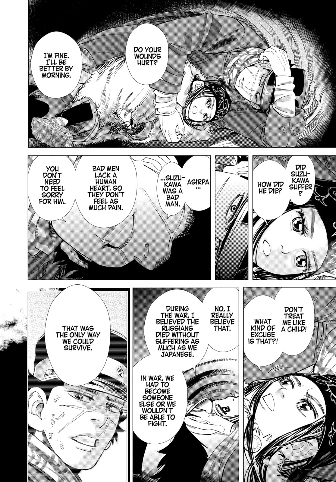 Golden Kamuy chapter 100, page 12