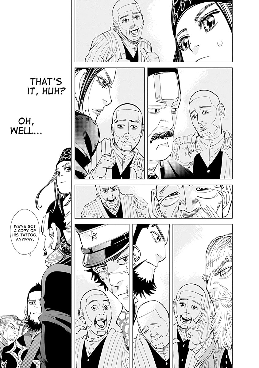 Golden Kamuy chapter 93.1, page 14