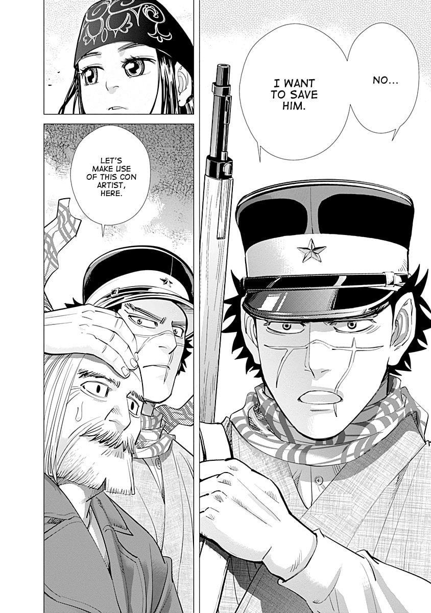 Golden Kamuy chapter 93.1, page 15