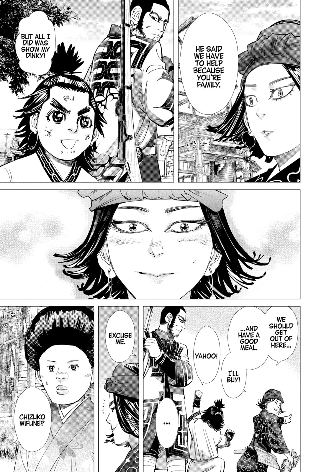 Golden Kamuy chapter 97, page 3