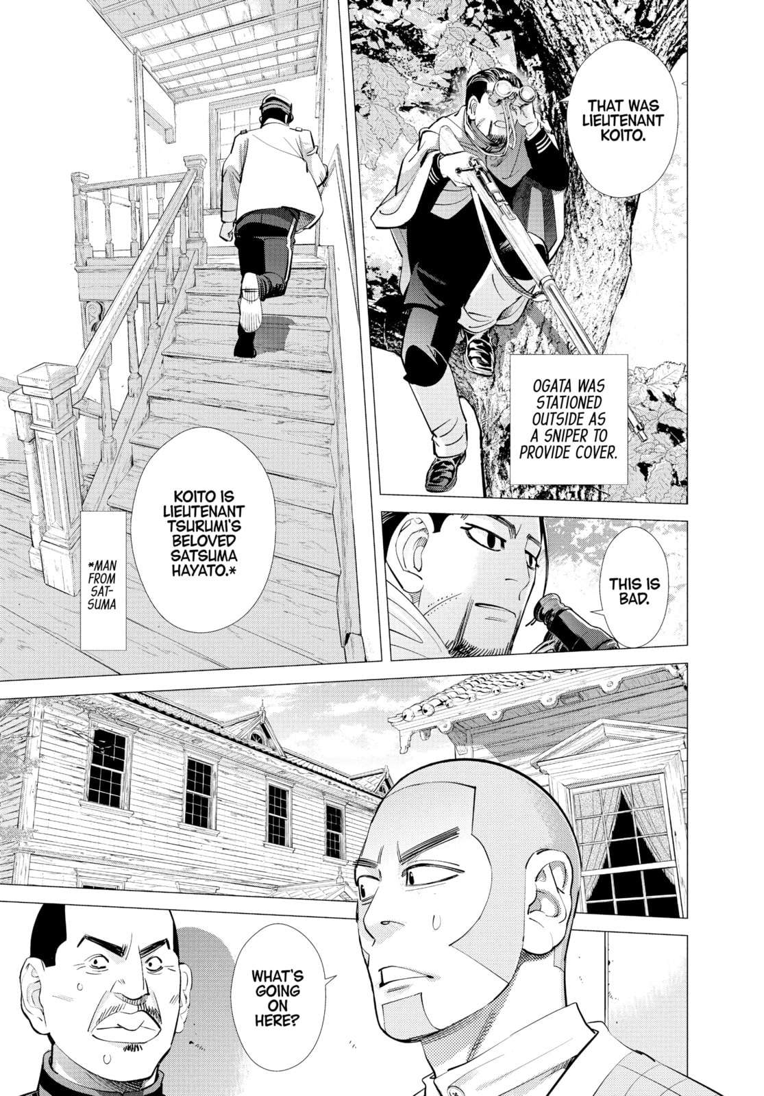 Golden Kamuy chapter 98, page 3