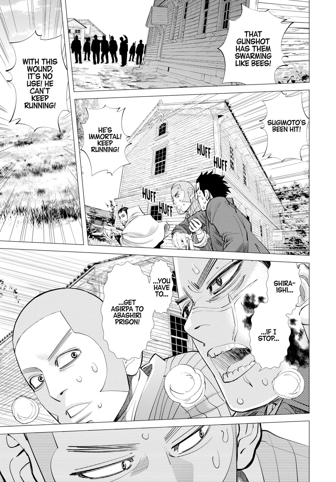 Golden Kamuy chapter 98, page 15
