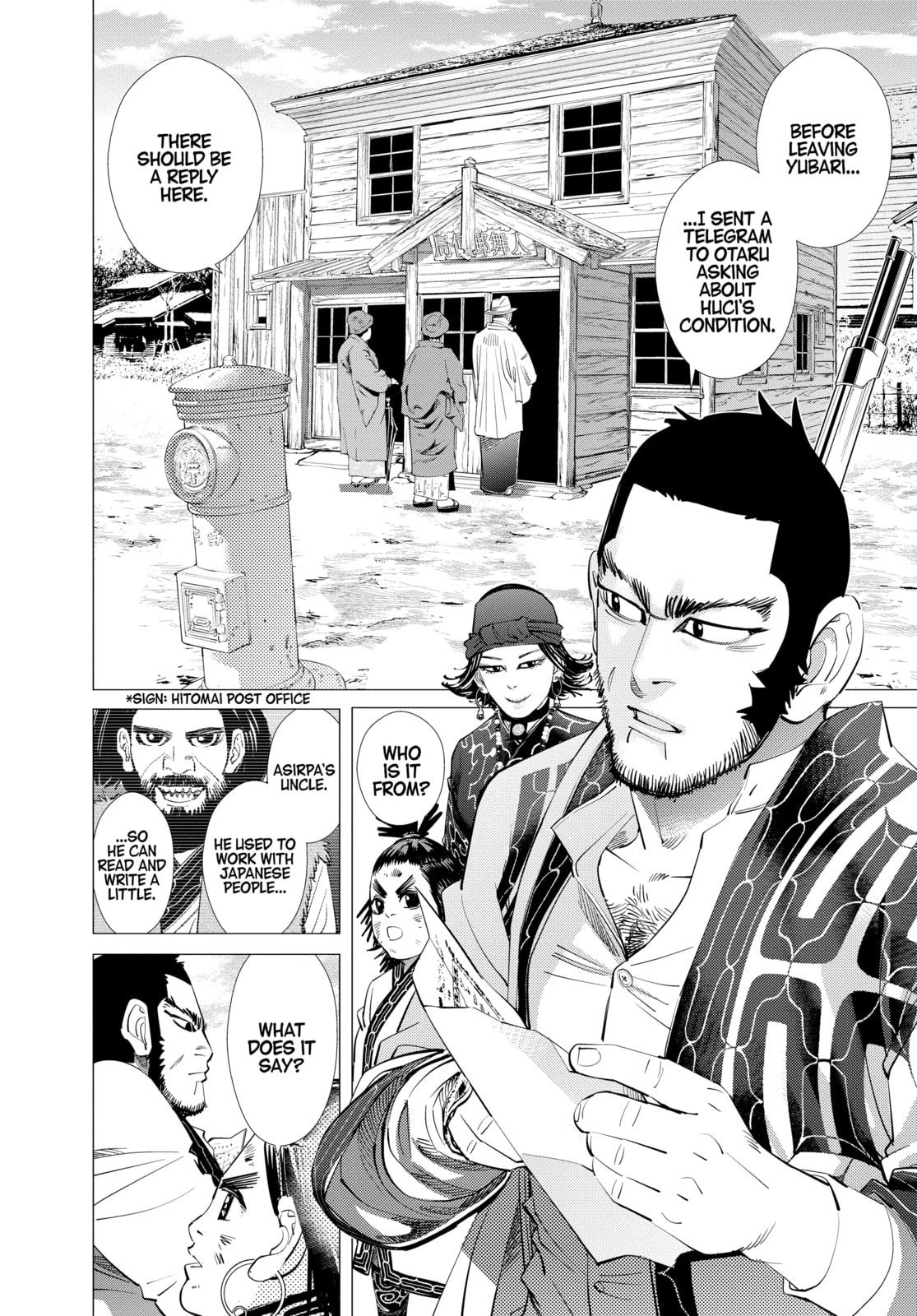 Golden Kamuy chapter 102, page 2