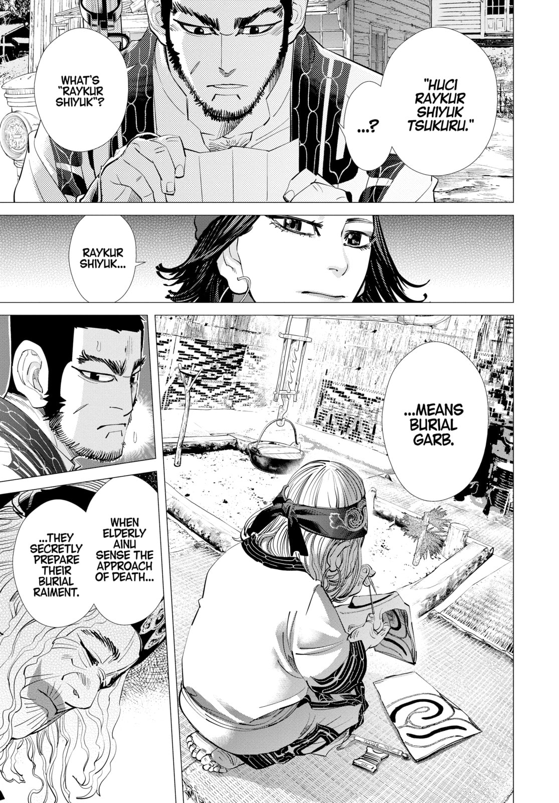 Golden Kamuy chapter 102, page 3