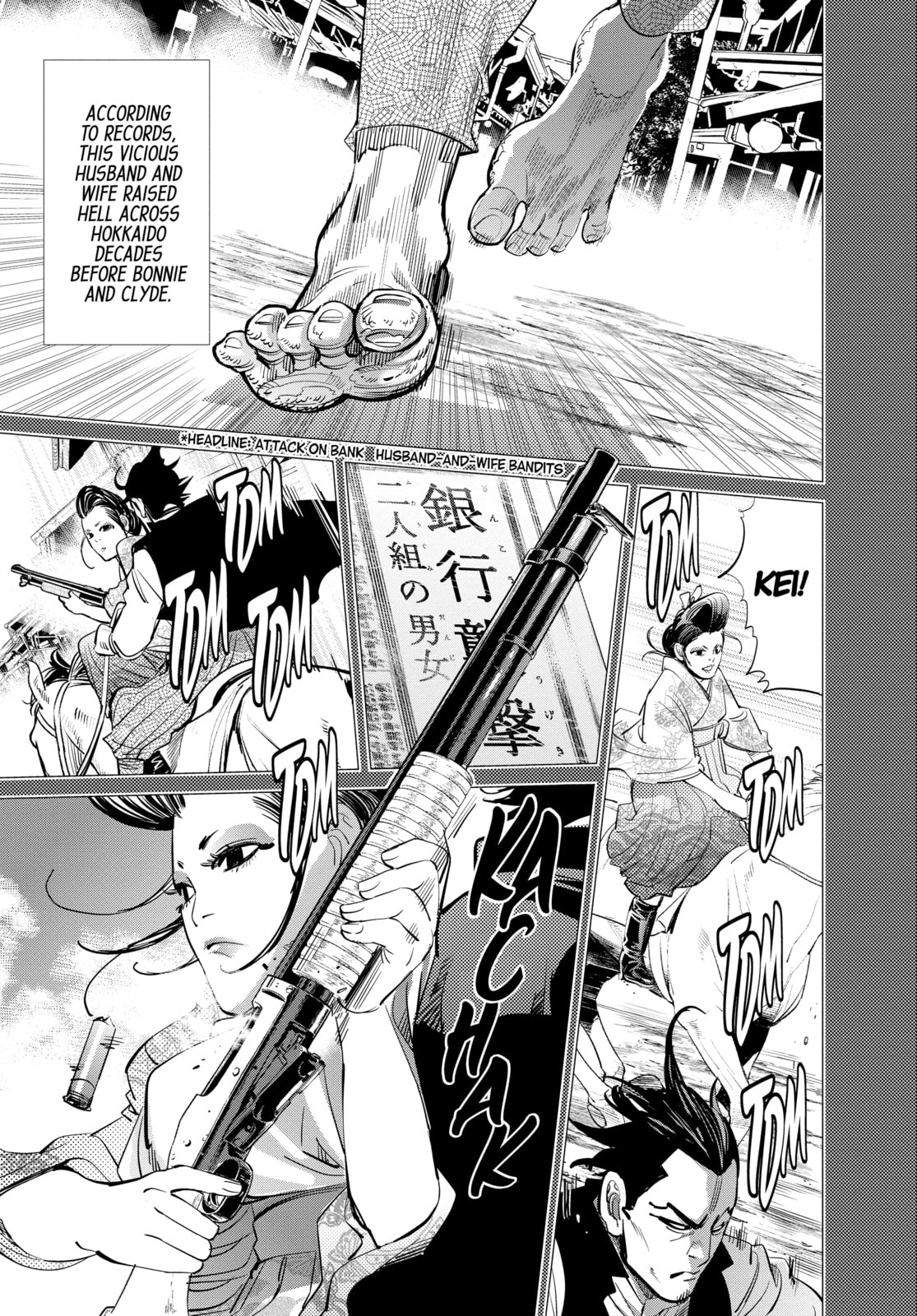 Golden Kamuy chapter 102, page 14
