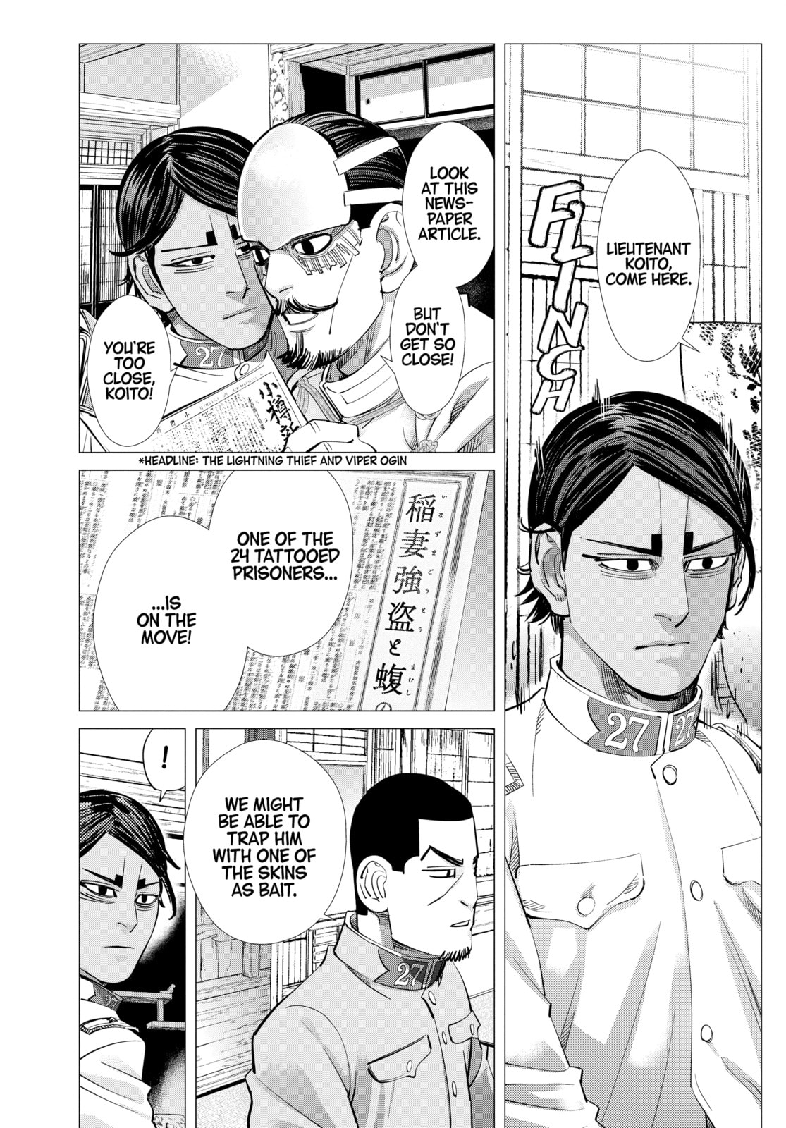 Golden Kamuy chapter 103, page 22