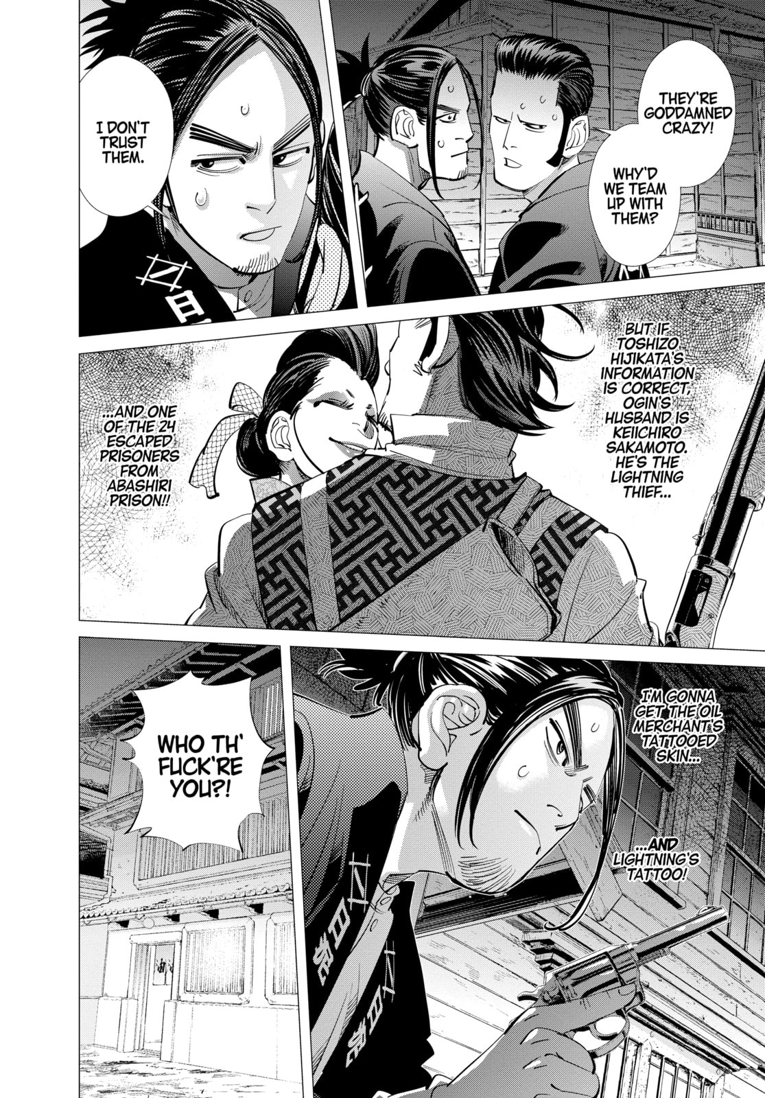 Golden Kamuy chapter 105, page 8