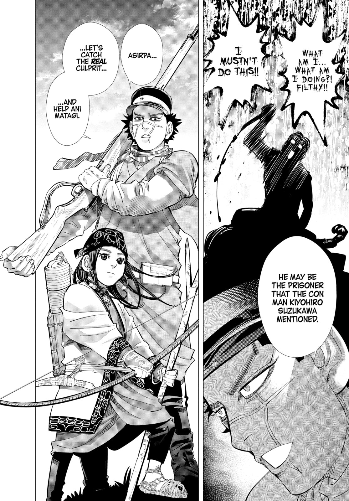 Golden Kamuy chapter 108, page 15