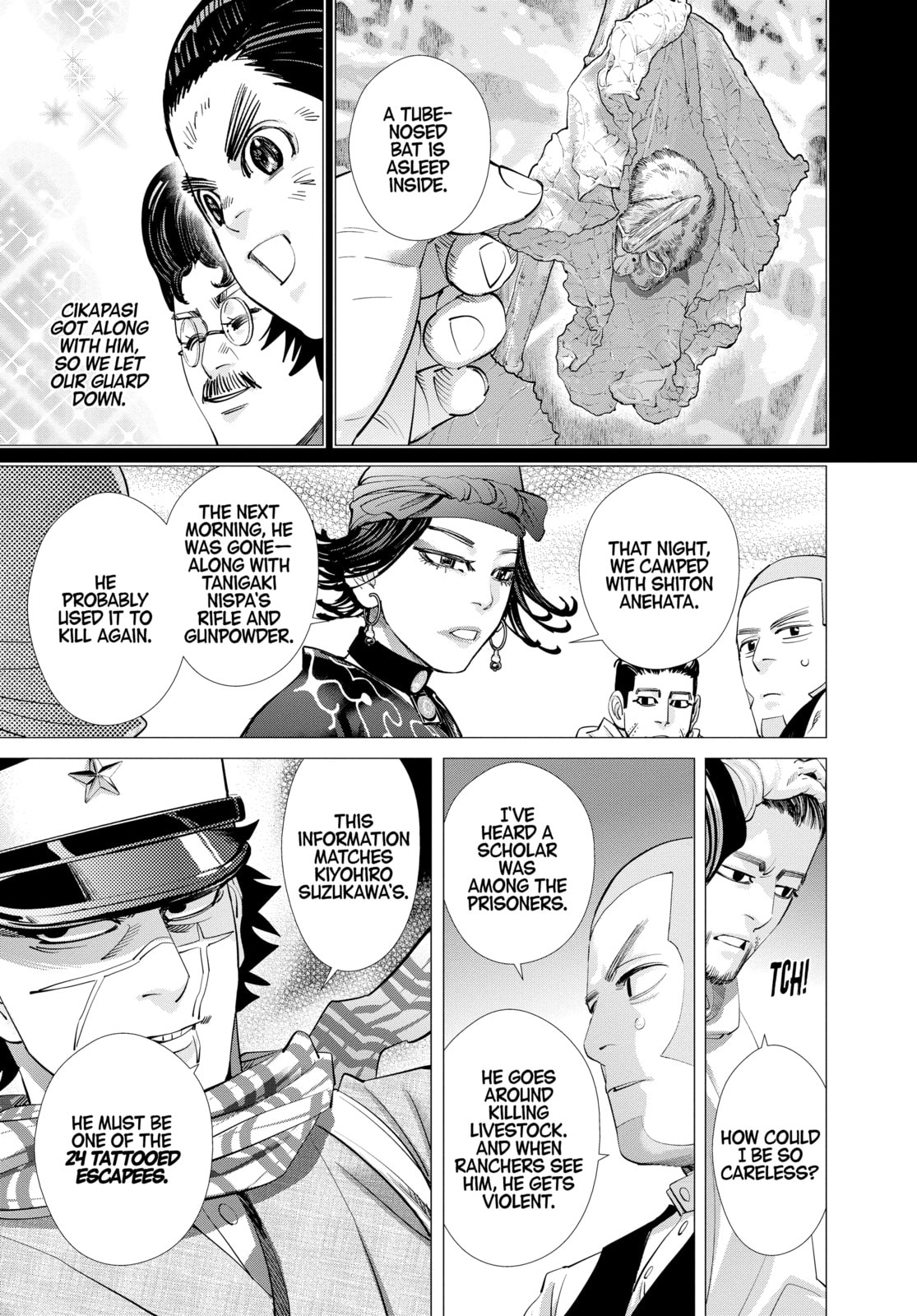 Golden Kamuy chapter 109, page 7
