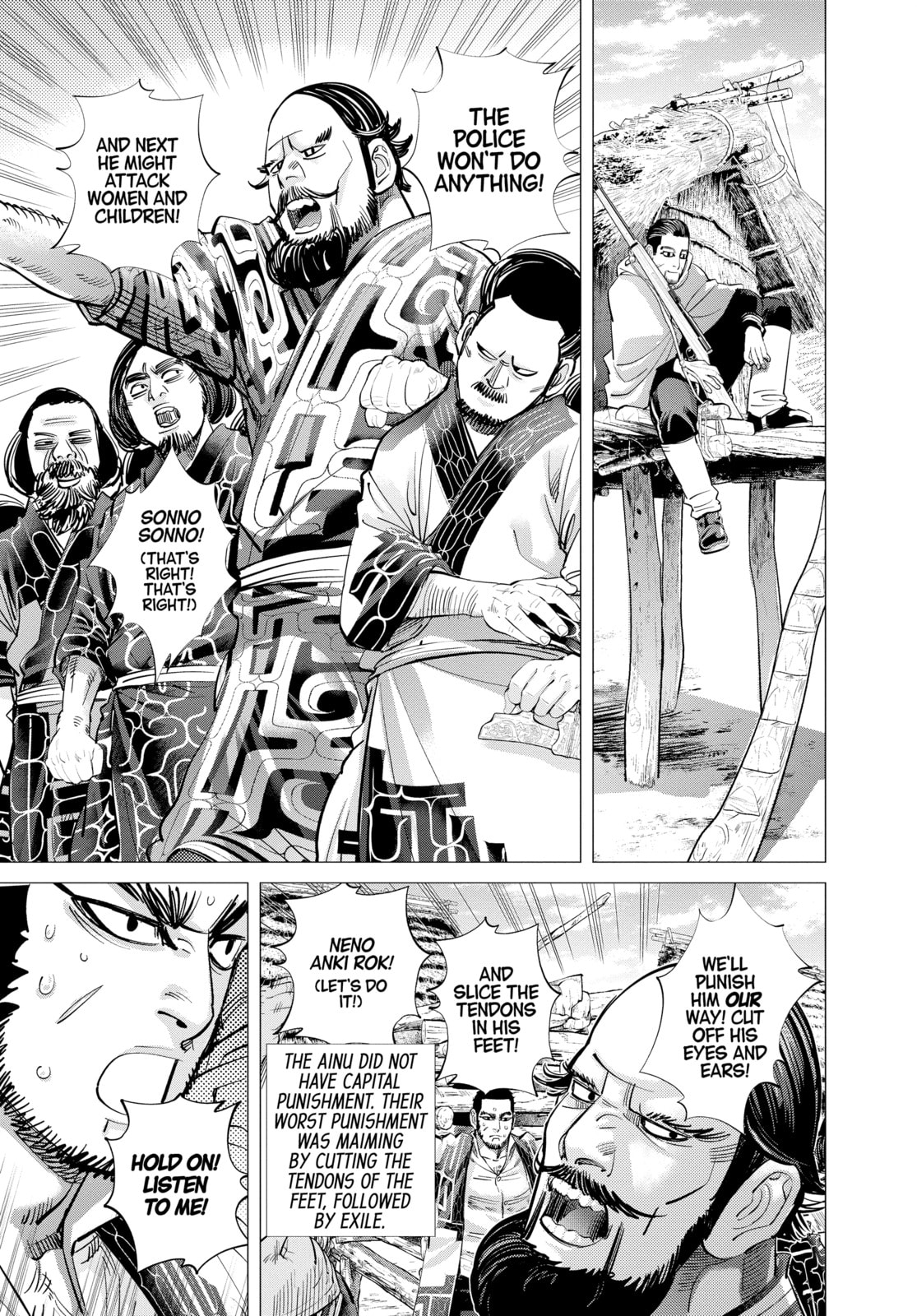 Golden Kamuy chapter 110, page 9