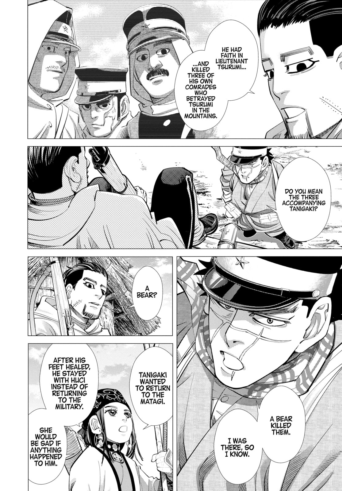 Golden Kamuy chapter 111, page 3