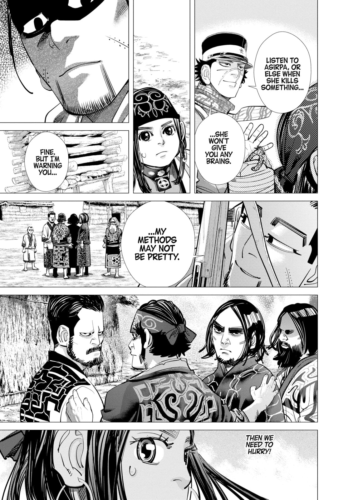 Golden Kamuy chapter 111, page 4