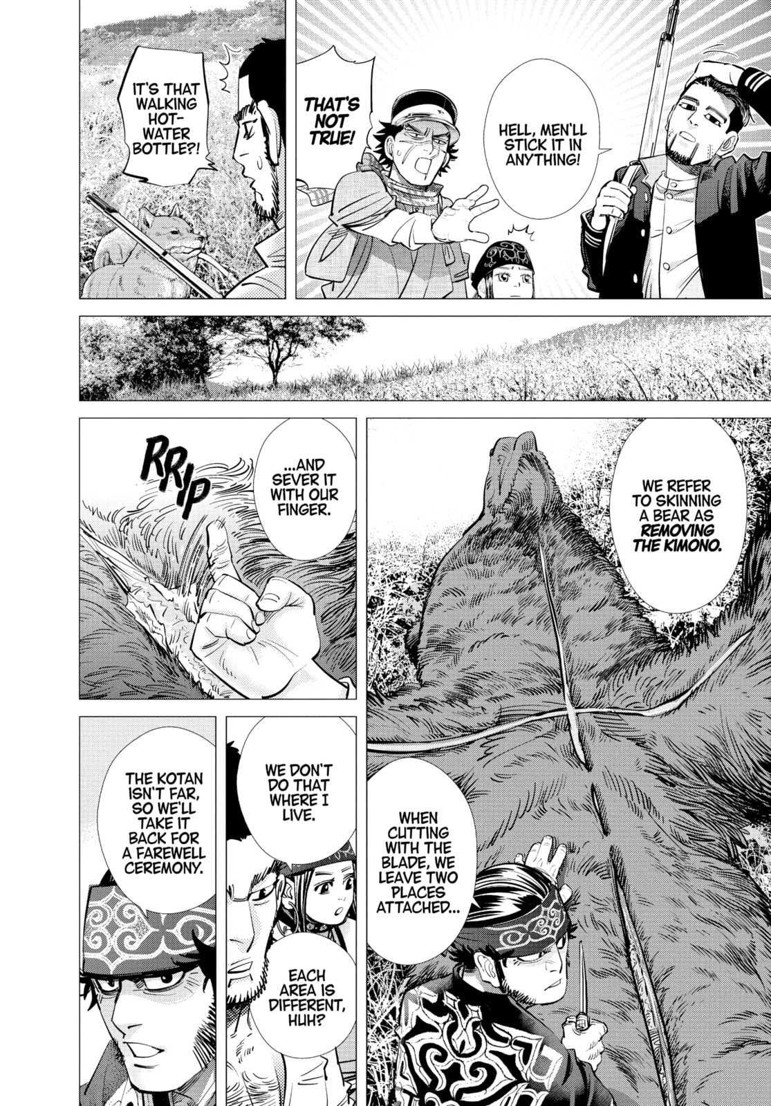 Golden Kamuy chapter 113, page 10