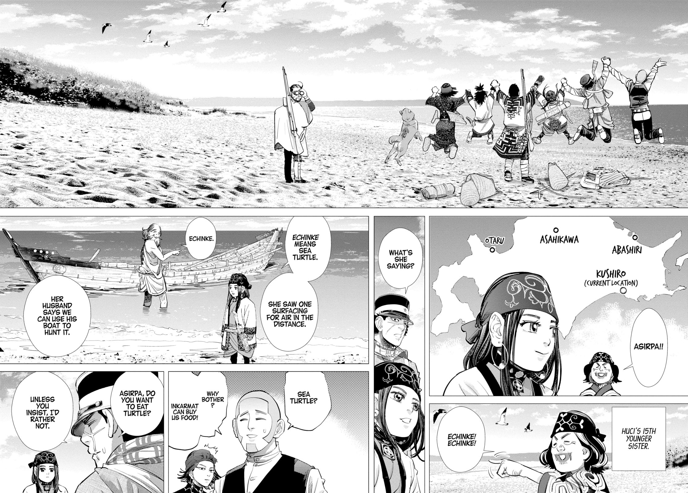 Golden Kamuy chapter 114, page 8