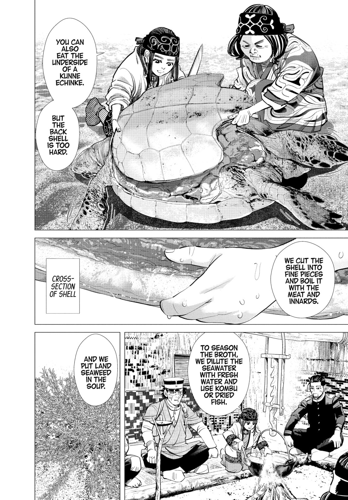 Golden Kamuy chapter 114, page 14