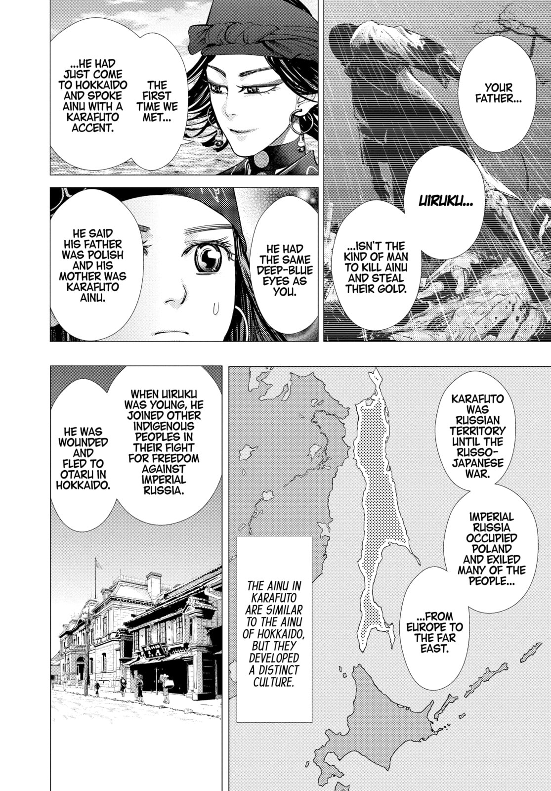 Golden Kamuy chapter 116, page 2