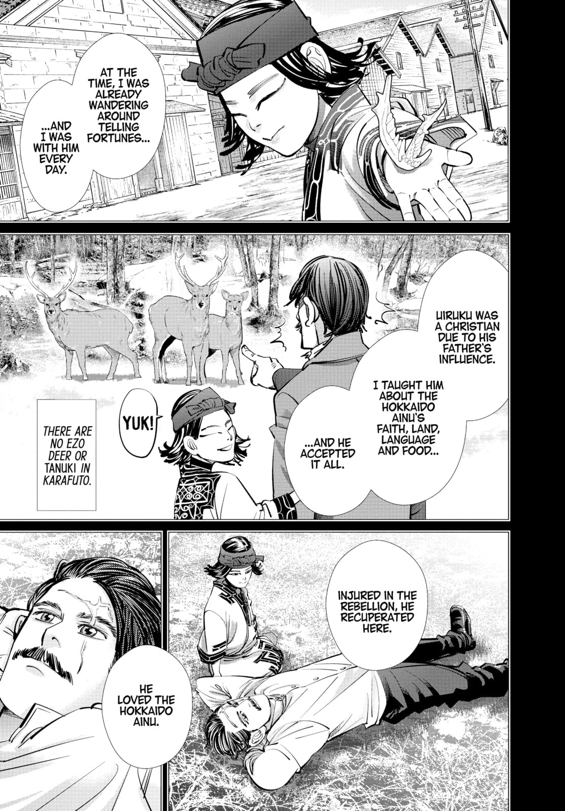 Golden Kamuy chapter 116, page 3