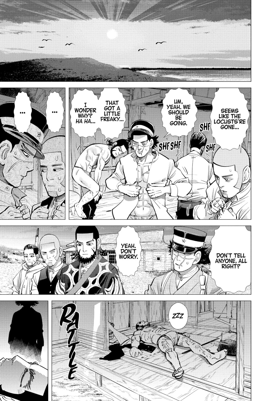 Golden Kamuy chapter 116, page 9