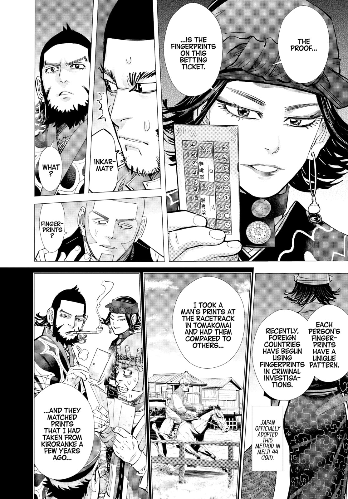 Golden Kamuy chapter 116, page 16