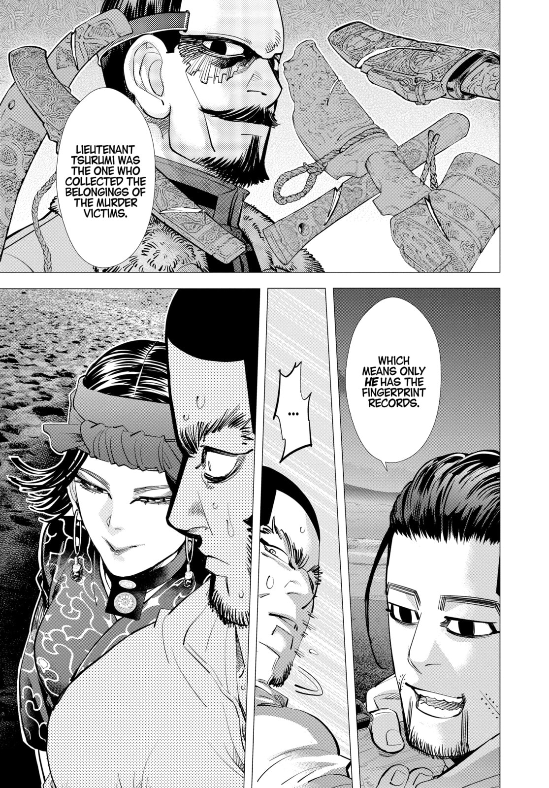 Golden Kamuy chapter 116, page 19