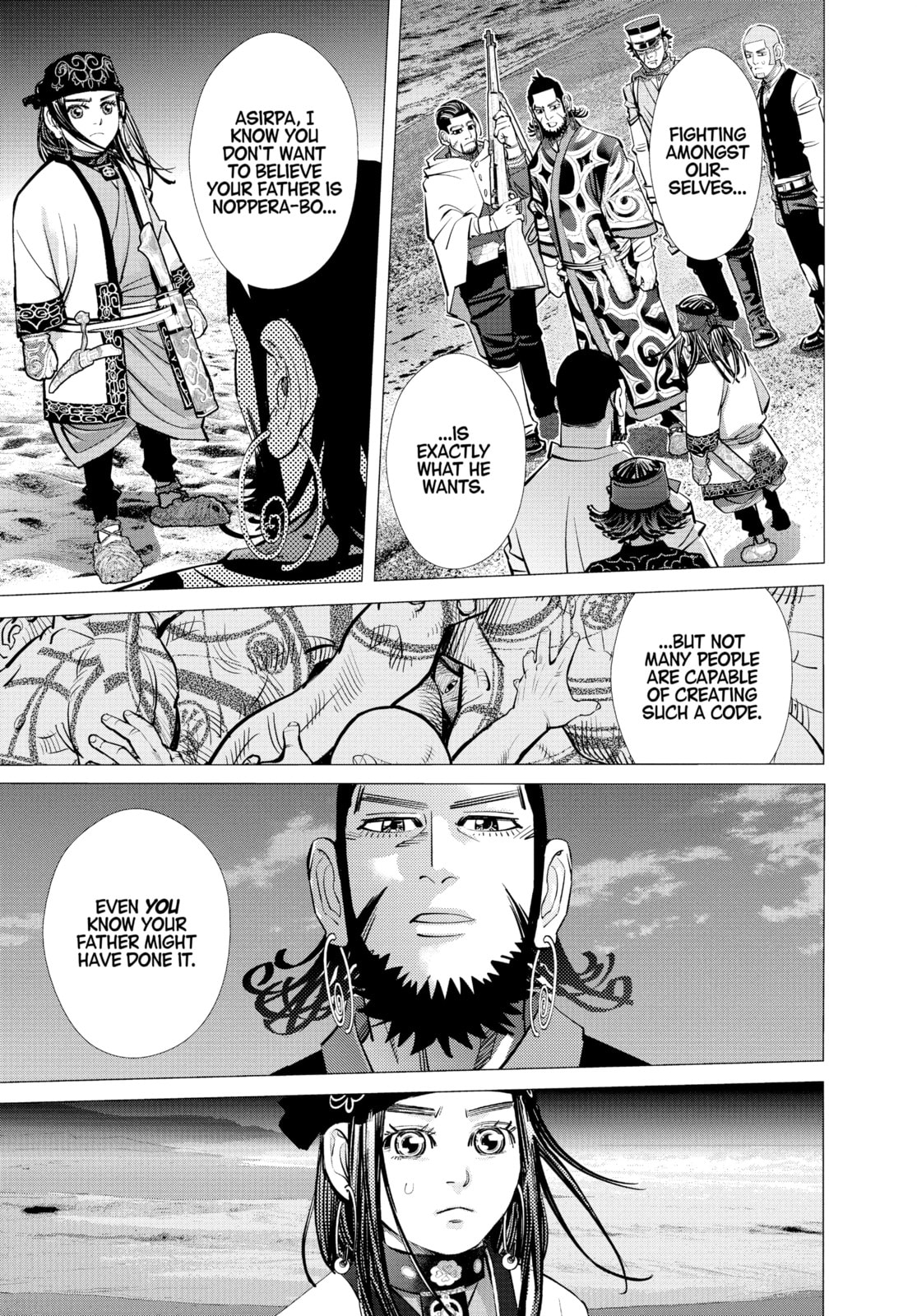 Golden Kamuy chapter 116, page 21
