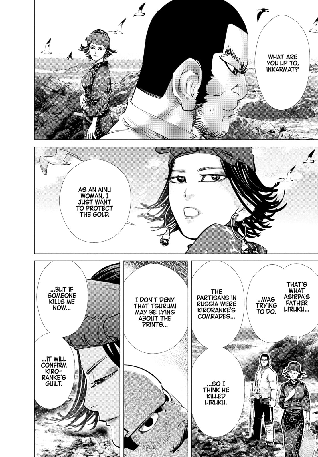 Golden Kamuy chapter 117, page 2