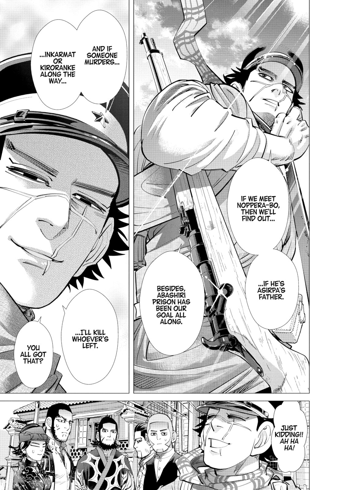 Golden Kamuy chapter 117, page 5