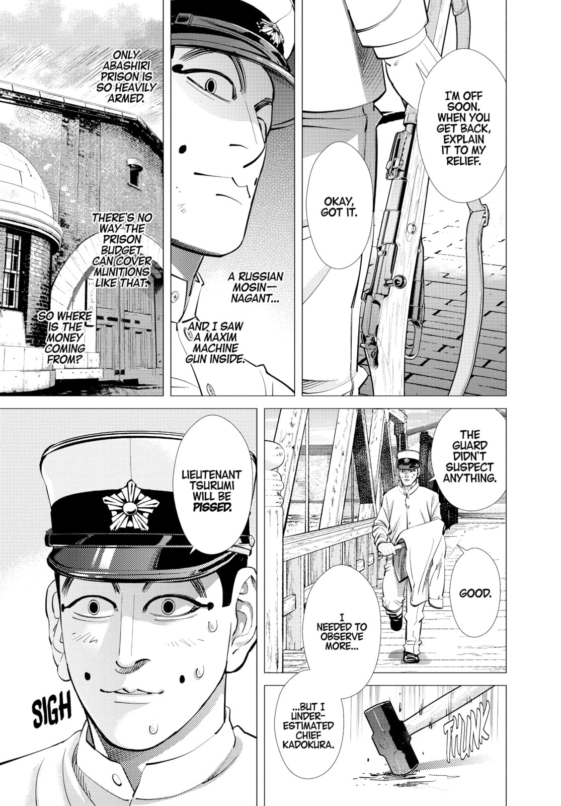 Golden Kamuy chapter 118, page 7