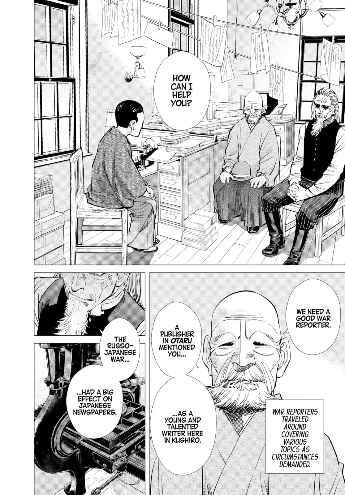 Golden Kamuy chapter 118, page 12