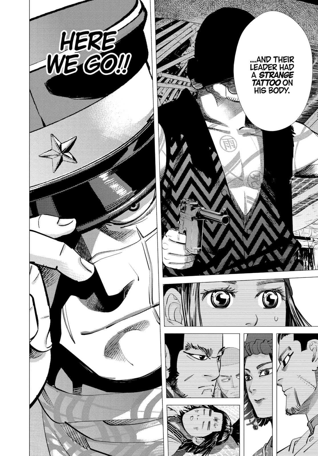 Golden Kamuy chapter 118, page 17