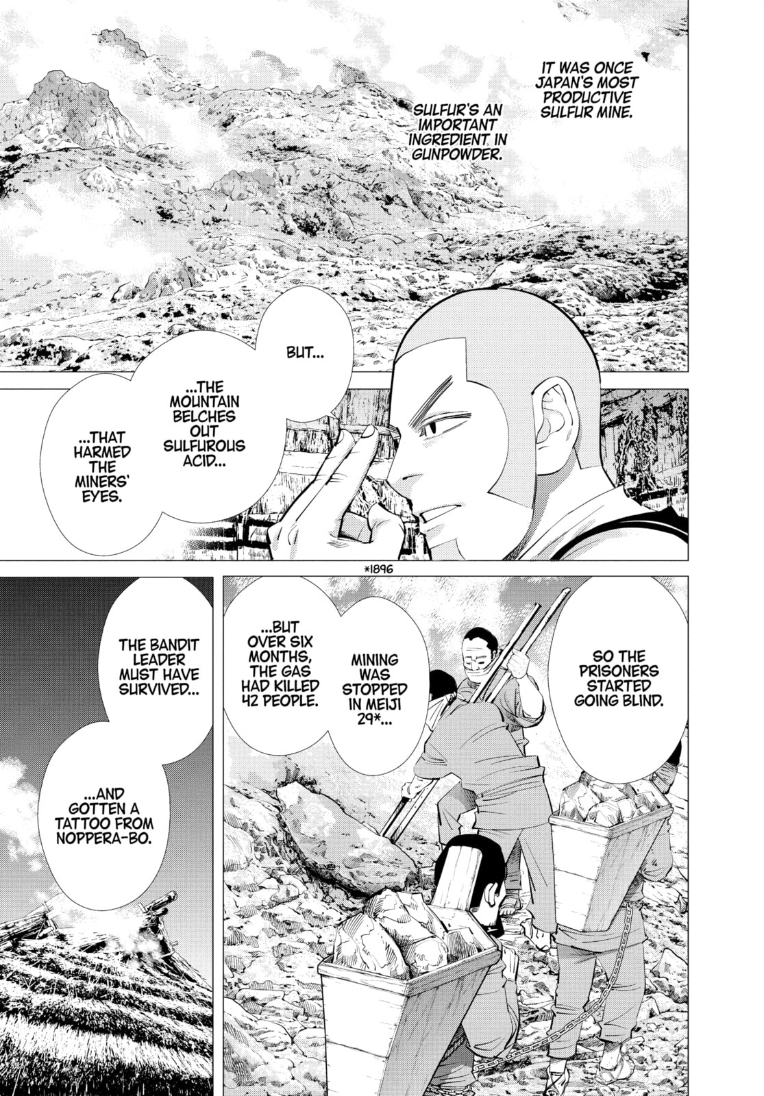 Golden Kamuy chapter 119, page 3