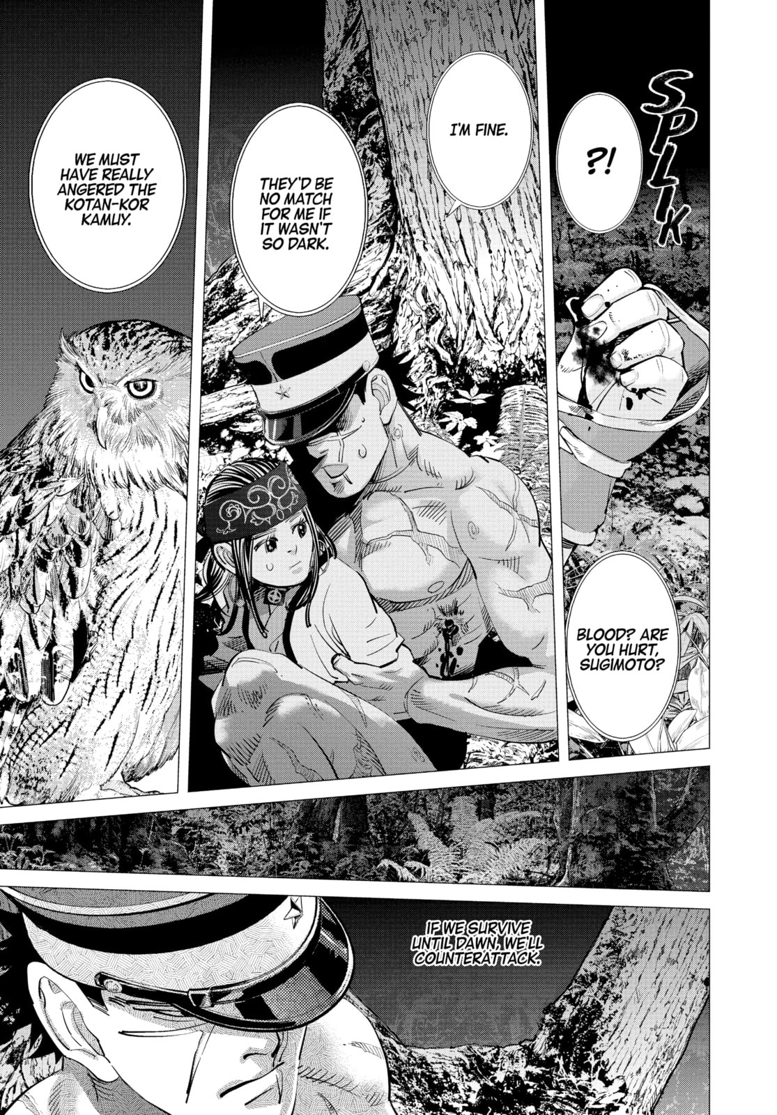 Golden Kamuy chapter 121, page 15
