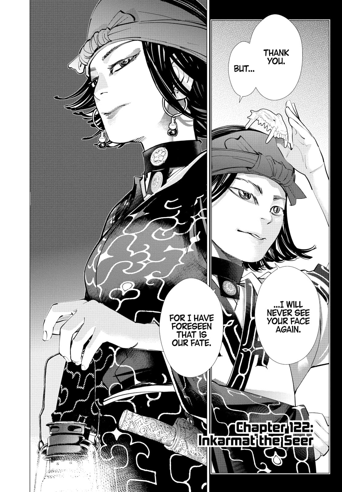 Golden Kamuy chapter 122, page 2